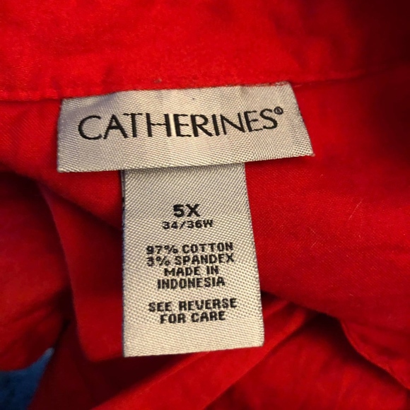 CATHERINES PERFECT BUTTON DOWN TOP WITH COLAR - Picture 4 of 4